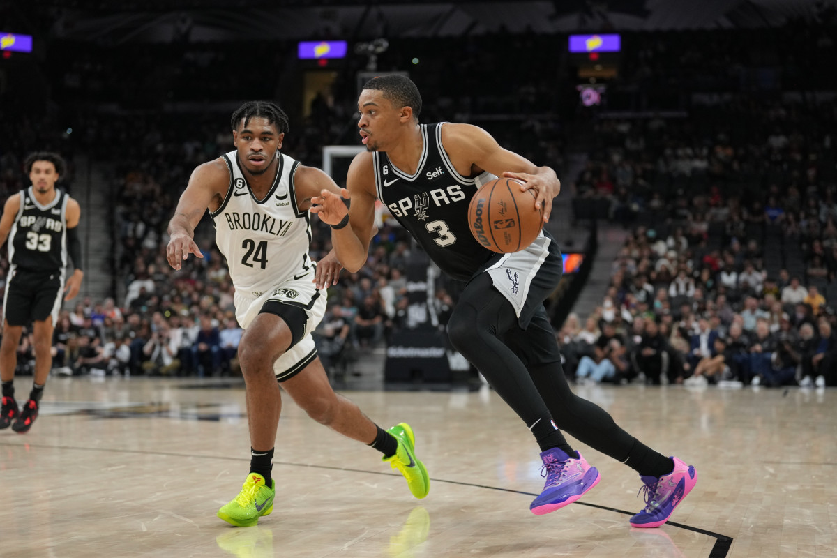 keldon johnson cam thomas nets